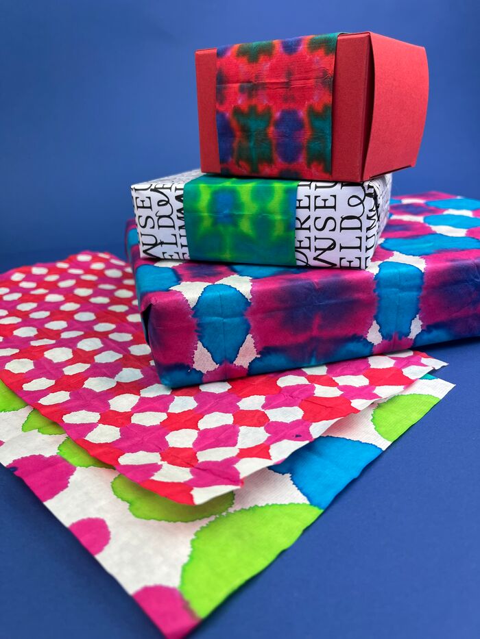 Workshop Maak je eigen cadeaupapier 