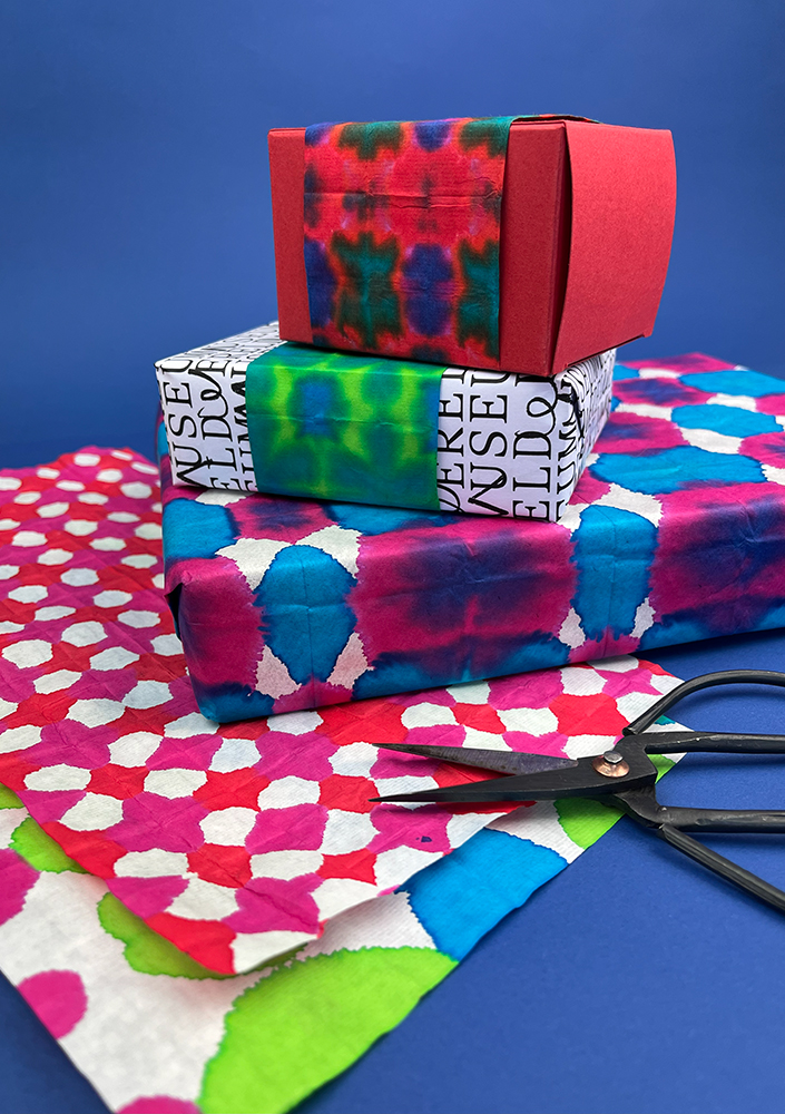 Workshop Maak je eigen cadeaupapier 