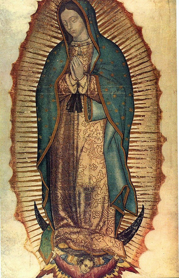 Virgen de Guadalupe in Mexico-stad