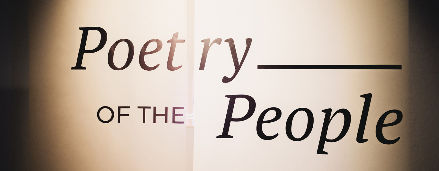Poetry of the People