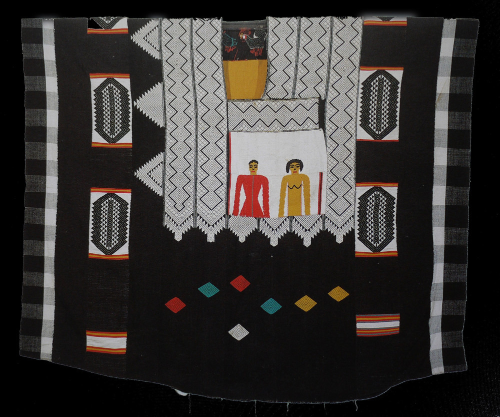 Boubou, gemaakt 1970-1975, Ivoorkust. (7177-1a) © Féttégé Daanyogo