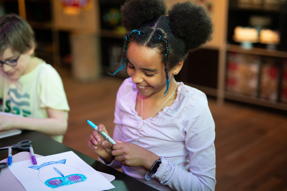 Japanse kinderdag, knutselen