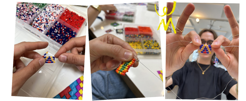 Workshop kralen in Wereldmuseum