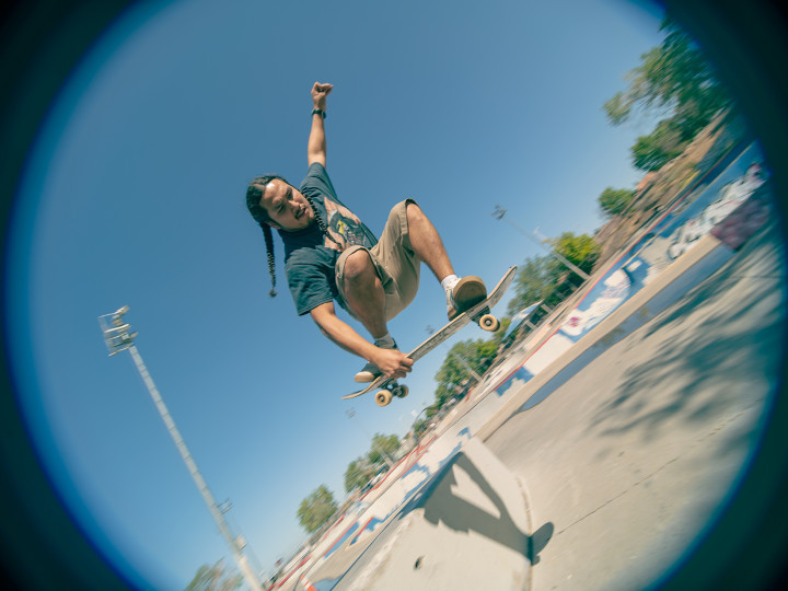 Skateboarding