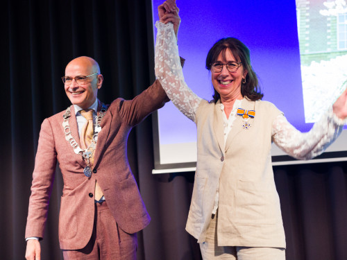 Koninklijke onderscheiding voor Anne Marie Woerlee_Foto Boudewijn Bollmann