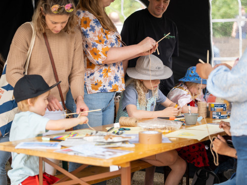 workshop in tuin WML